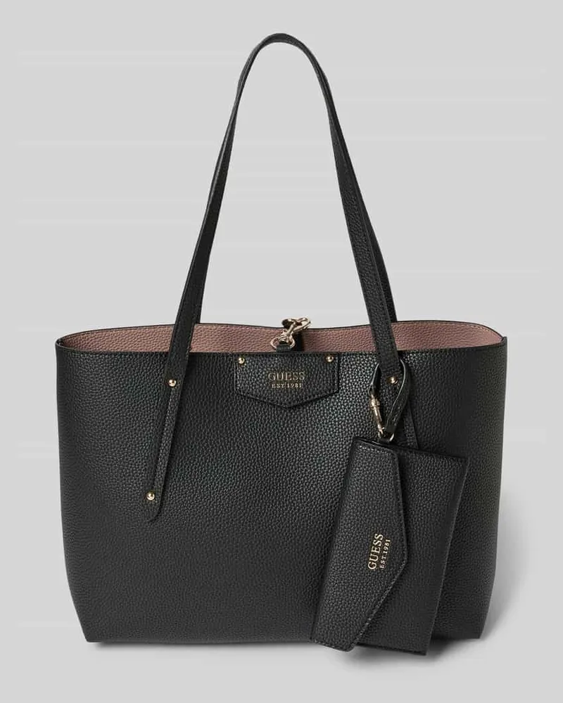 Guess Shopper mit Label-Detail Modell 'BRENTON Black