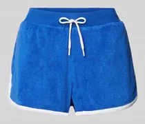 Regular Fit Sweatshorts aus Baumwoll-Mix