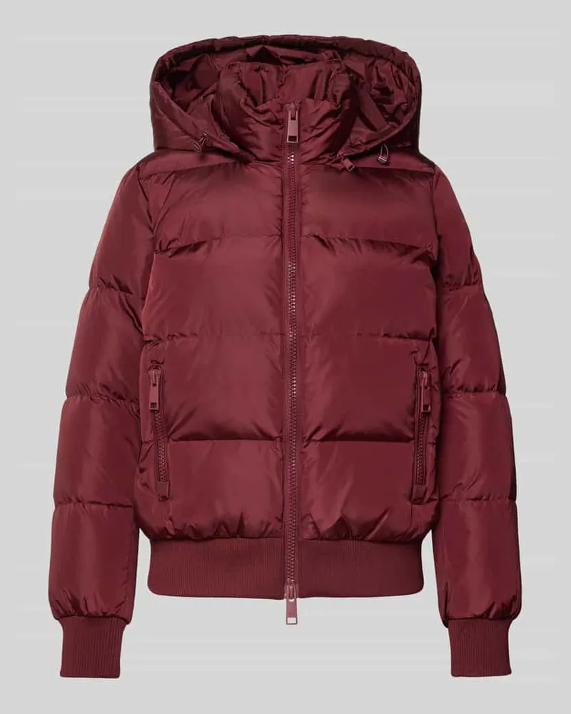 Armani Exchange Daunenjacke mit Kapuze Bordeaux