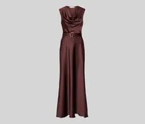 Regular Fit Abendkleid aus Satin
