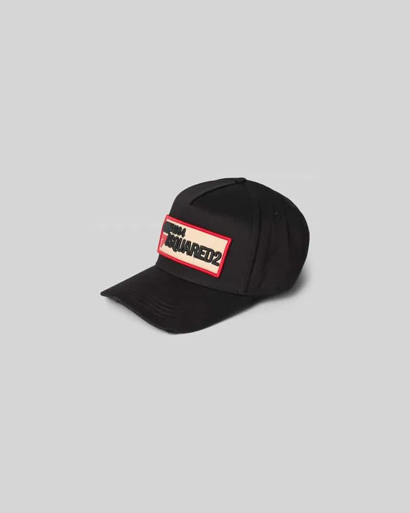 Dsquared2 Basecap mit Label-Detail Black