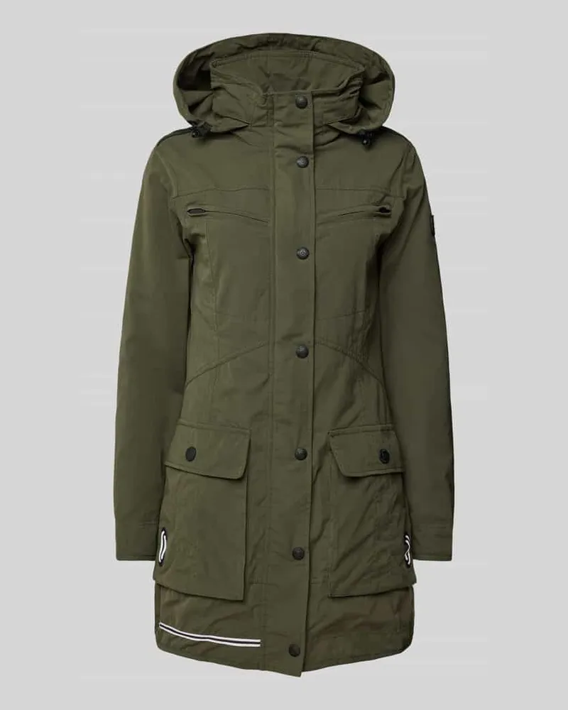 Wellensteyn Funktionsjacke mit aufgesetzten Pattentaschen Modell 'ILLUSION Oliv