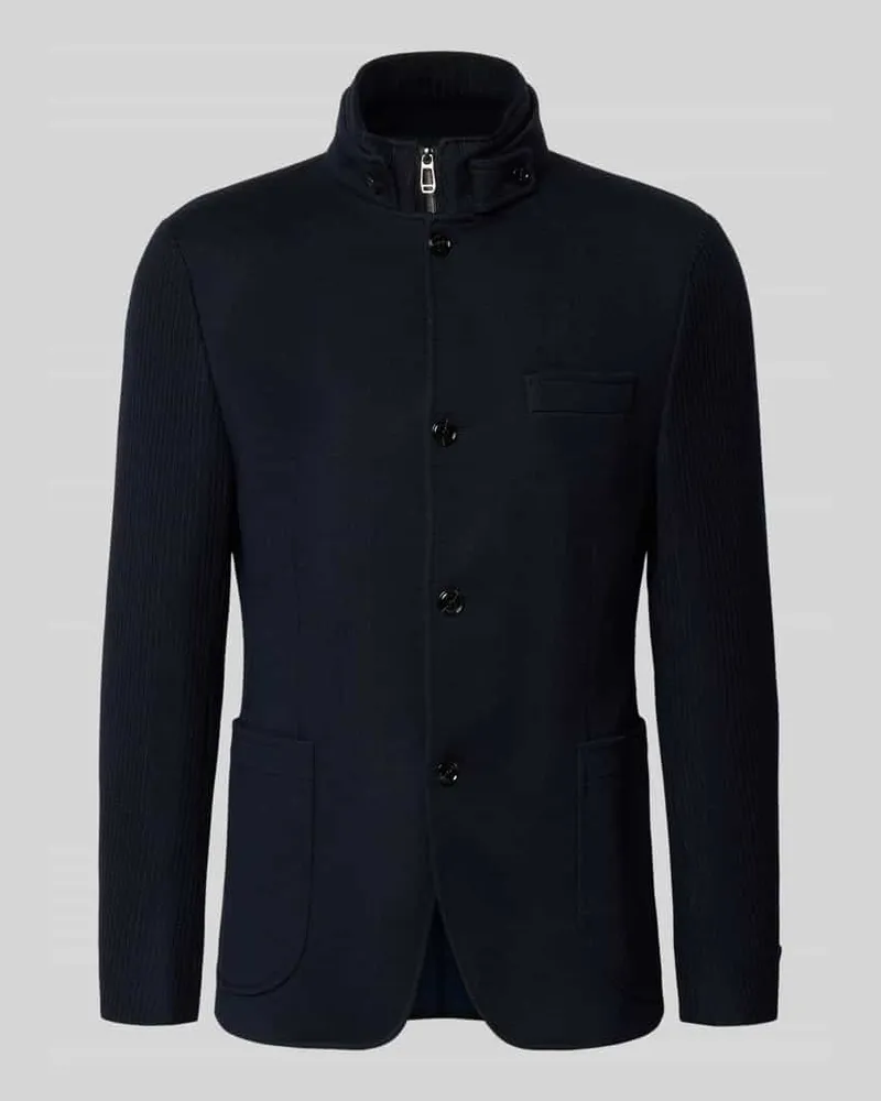 JOOP! Slim Fit Sakko mit Woll-Anteil Modell 'Hypetar Marine