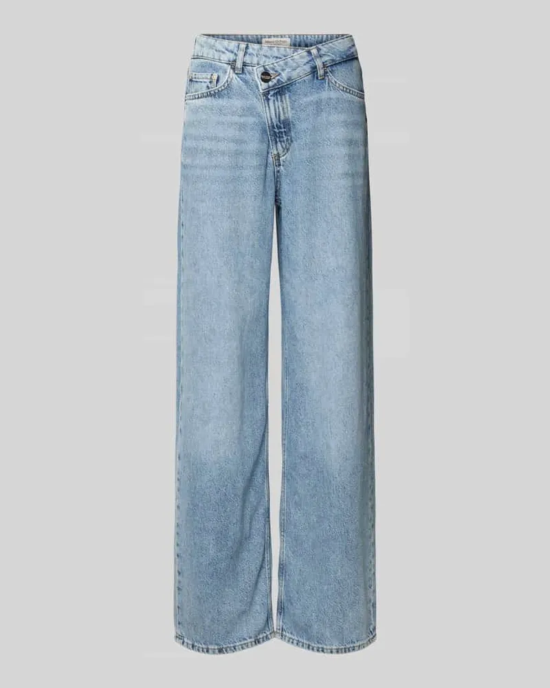 Marc O'Polo Wide Fit Jeans mit Leinen-Anteil Modell 'FIA Ocean
