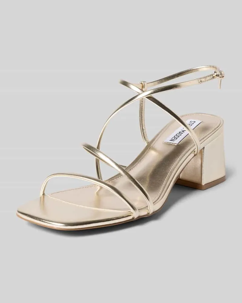 Steve Madden Sandaletten mit Keilabsatz Modell 'Remmi Gold