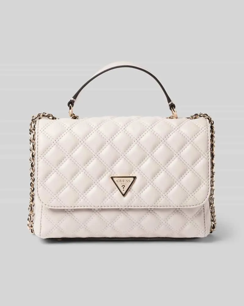 Guess Handtasche mit Schulterriemen Modell 'GIULLY Stein