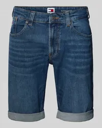 Tommy Hilfiger Jeansshorts mit 5-Pocket-Design Modell 'RONNIE Jeansblau