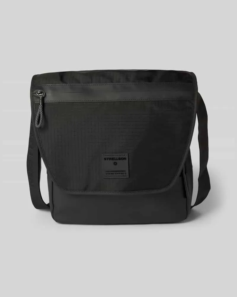 Strellson Handtasche mit Label-Patch Black