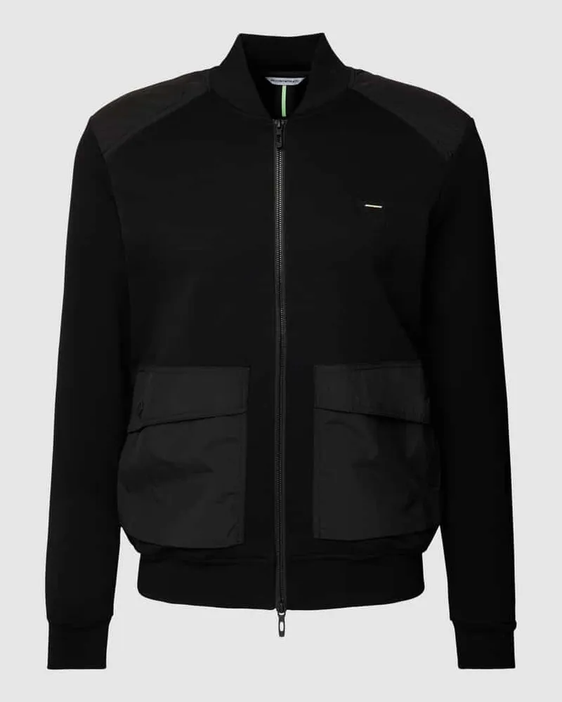 Antony Morato Sweatjacke mit Zweiwege-Reißverschluss Black