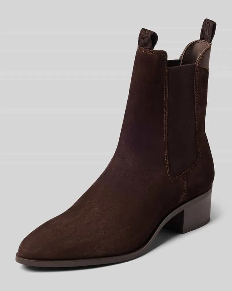 Gant Stiefeletten aus echtem Rindsleder Modell 'St Broomly Dunkelbraun