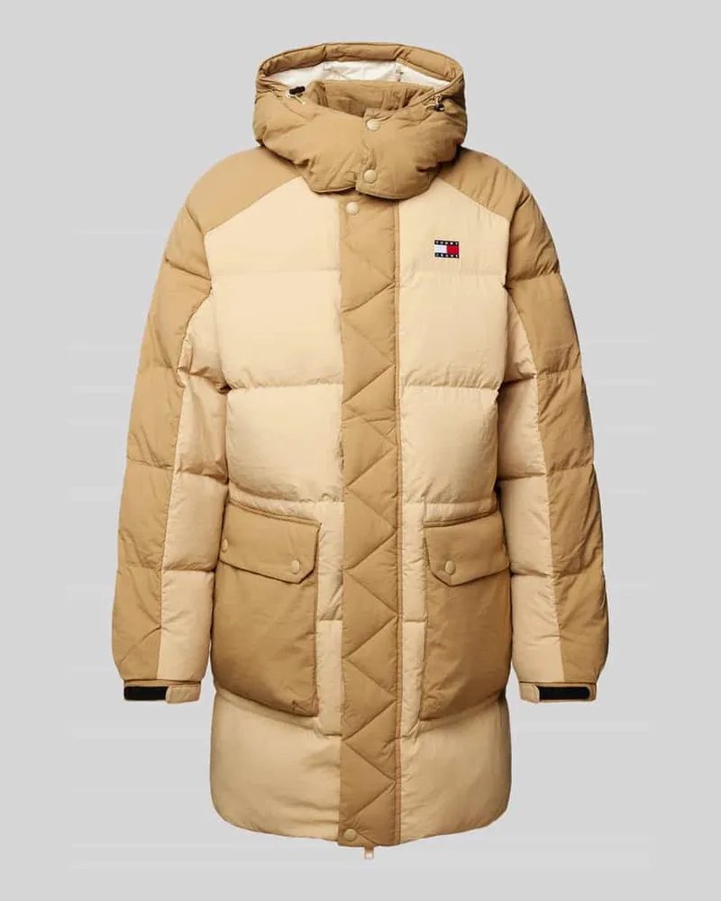Tommy Hilfiger Steppmantel mit Kapuze Beige