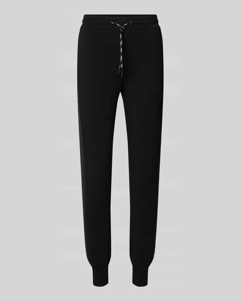 Guess Slim Fit Sweatpants mit elastischem Bund Modell 'ALLIE SCUBA Black
