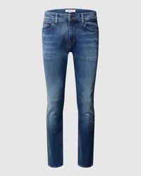 Tommy Hilfiger Slim Fit Jeans mit 5-Pocket-Design Modell 'SCANTON Jeansblau