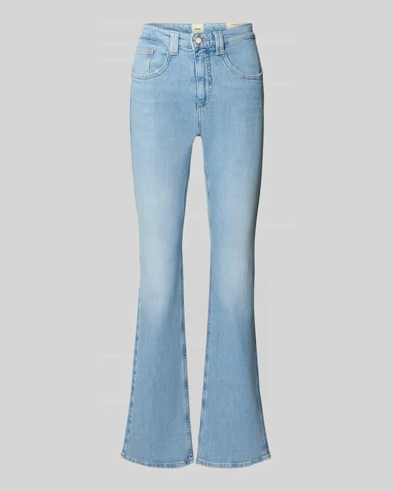 Brax Flared Jeans mit Eingrifftaschen Modell 'Mary Bleu