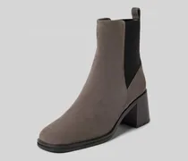 Stiefeletten mit Blockabsatz