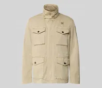 Jacke mit Stehkragen und Pattentaschen Modell 'Ashmont