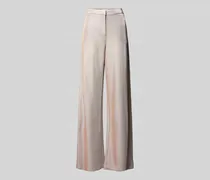Wide Leg Stoffhose mit elastischem Bund