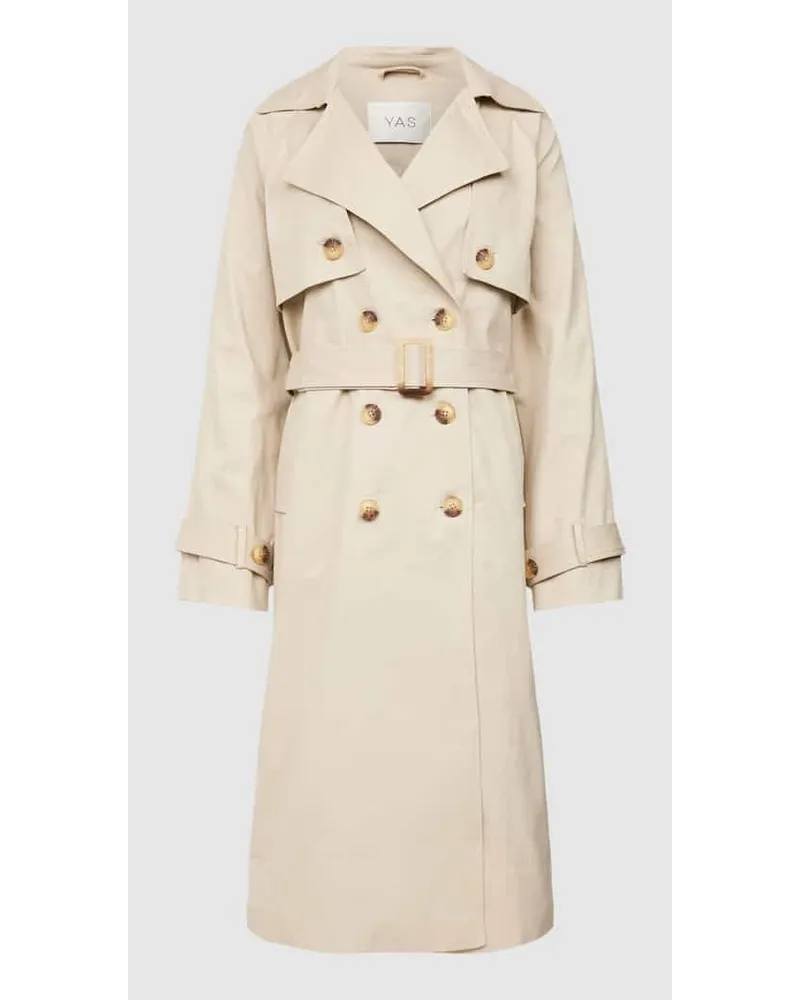 Y.A.S Trenchcoat mit Taillengürtel Modell 'TERONIMO Beige