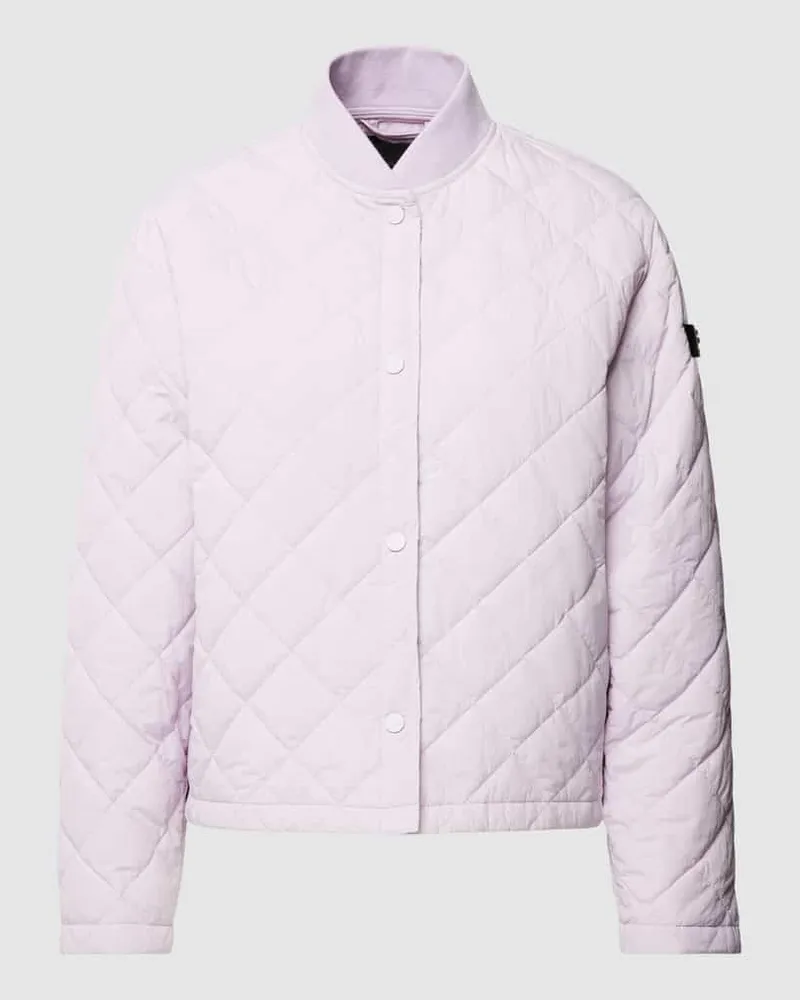 Peuterey Steppjacke mit Stehkragen Modell 'YLLAS Flieder