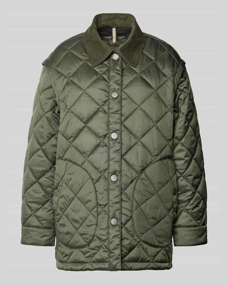 Camel Active Steppjacke mit abnehmbaren Ärmeln Gruen