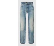 Slim Fit Jeans im Destroyed-Look Modell 'Delaware