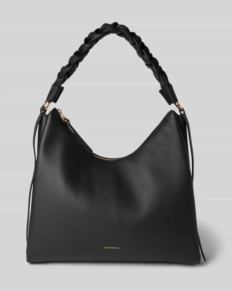 Coccinelle Handtasche mit Label-Detail Modell 'BOHEME Black