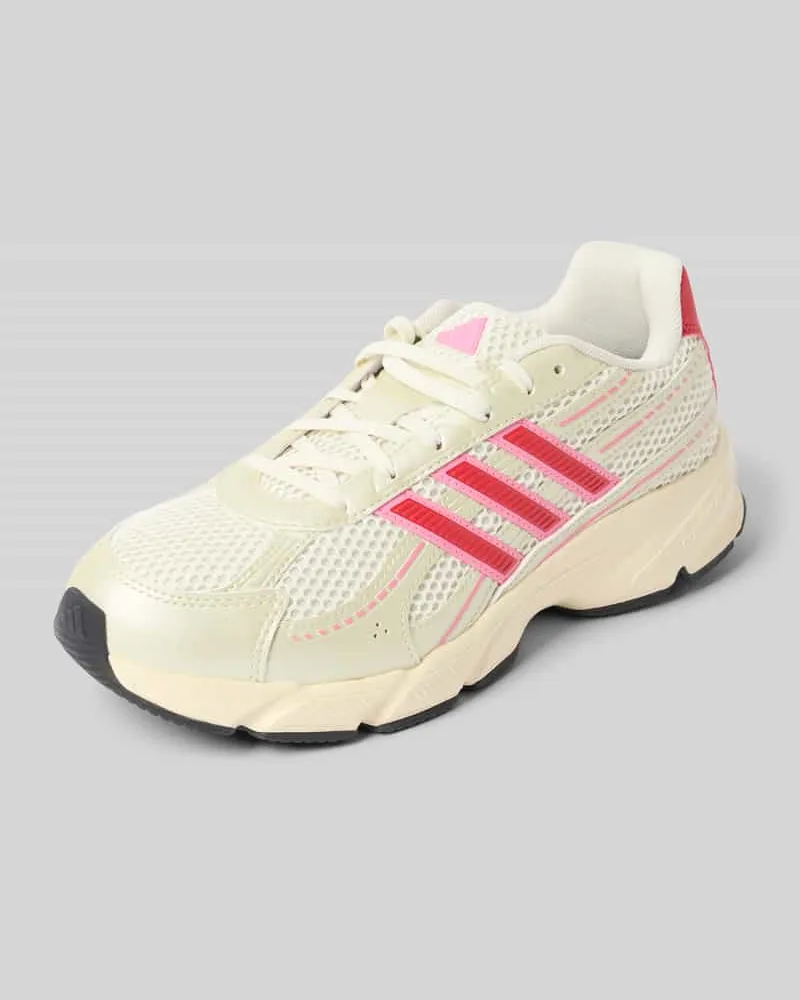 adidas Sneaker mit Schnürverschluss Modell 'TECHNOCHAOS 2000 Silber