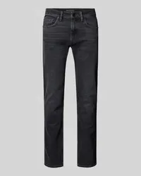 Marc O'Polo Shaped Fit Jeans im 5-Pocket-Design Modell 'Sjöbo Anthrazit