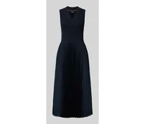 Midikleid mit Plisseefalten Modell 'Farara