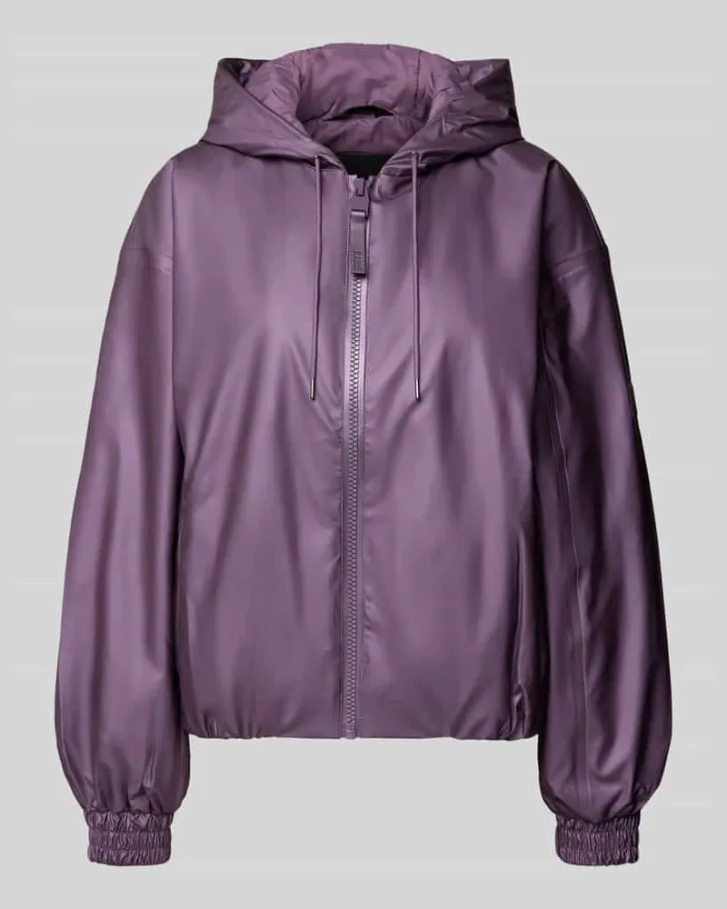 RAINS Jacke mit Kapuze Modell 'LOHJA Lila