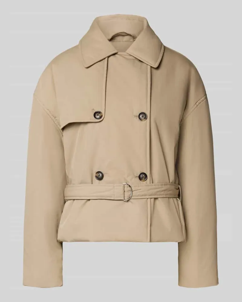 Scotch&Soda Jacke mit Taillengürtel Sand