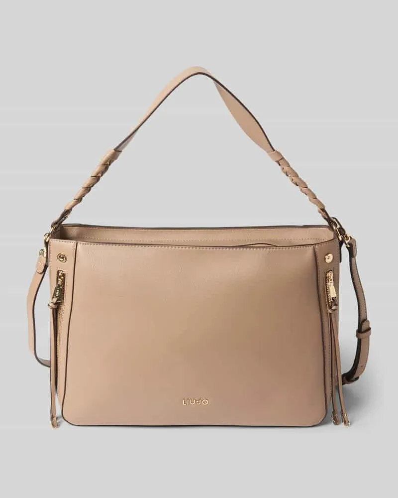 Liu Jo Hobo Bag mit Label-Detail Modell 'GIHEN Dunkelbraun