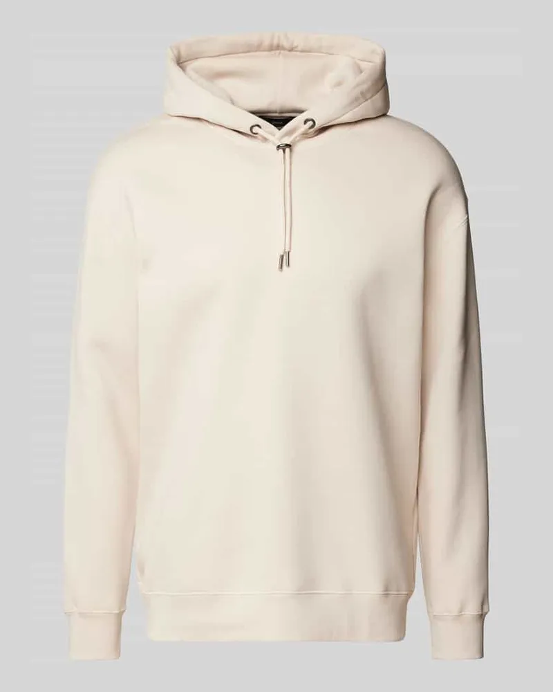 cinque Hoodie mit gerippten Abschlüssen Modell 'Swift Beige
