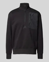 adidas Sweatshirt mit Stehkragen Black