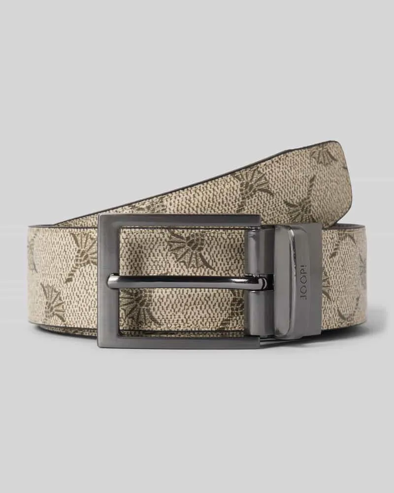 JOOP! Gürtel mit Dornschließe Beige