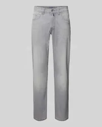 Pierre Cardin Tapered Fit Jeans im 5-Pocket-Design Modell 'Lyon Hellgrau