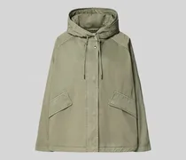 Regular Fit Jacke aus reiner Baumwolle