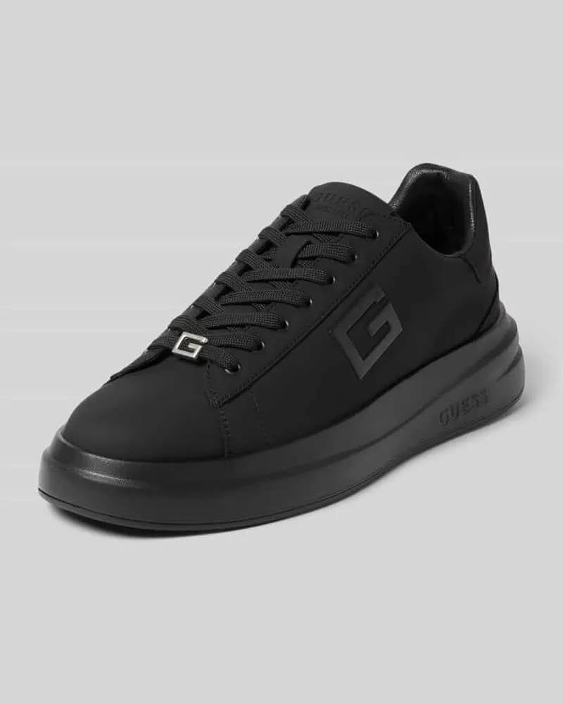 Guess Sneaker mit Label-Details Modell 'ELBA Black