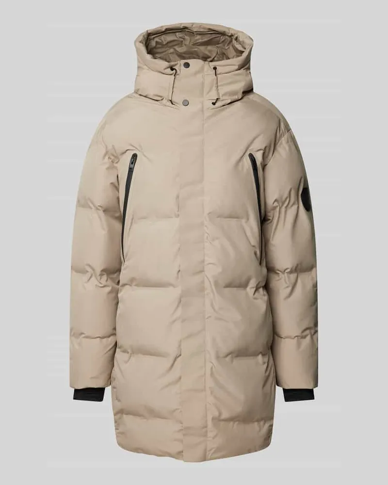 Jack & Jones Steppmantel mit Kapuze Modell 'ALPHA Beige