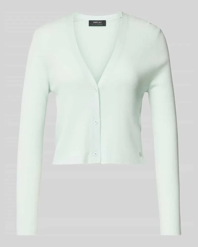 Marc Cain Cardigan mit V-Ausschnitt Mint