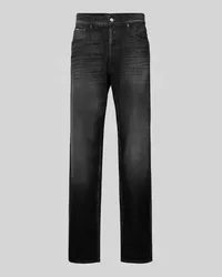 Replay Straight Fit Jeans im 5-Pocket-Design Black