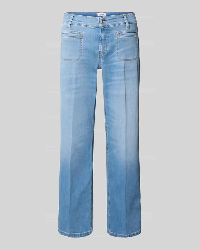 Cambio Jeans in verkürzter Passform Modell 'TESS Hellblau