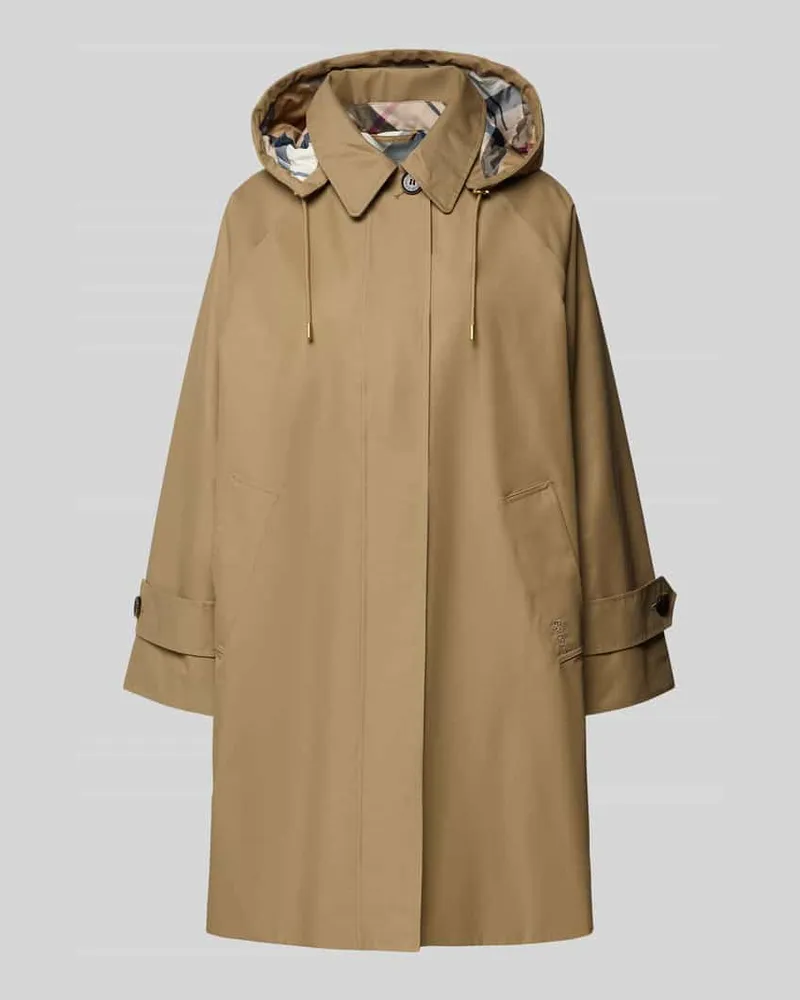 Barbour Regular Fit Mantel aus Baumwoll-Mix Modell 'SADIE Sand