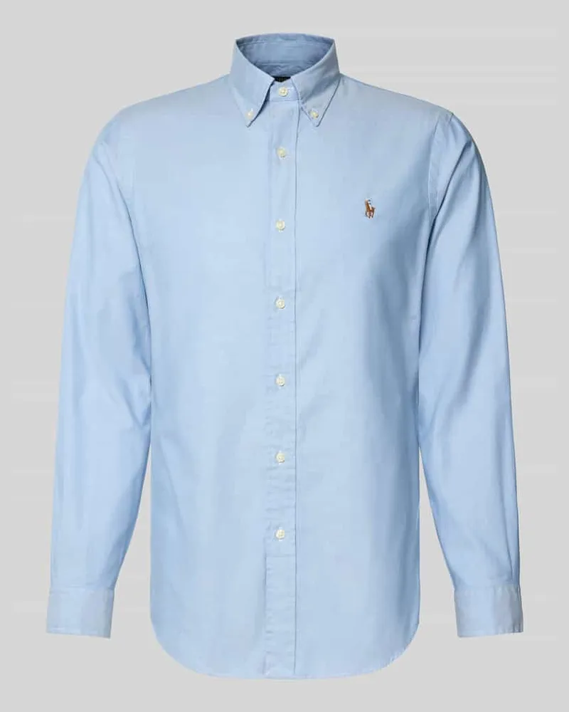 Ralph Lauren Freizeithemd mit Knopfleiste Bleu