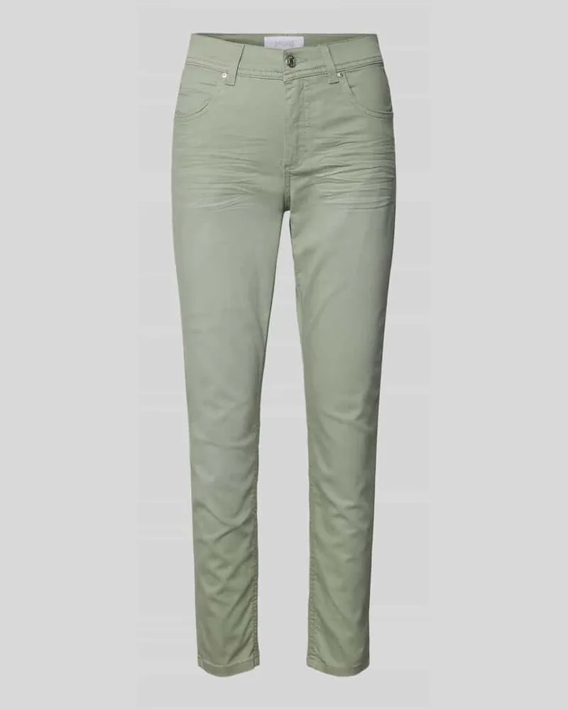 ANGELS  Slim Fit Jeans mit verkürztem Schnitt Modell 'ORNELLA Oliv