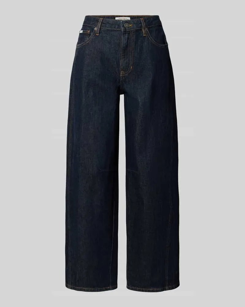 Guess Barrel Fit Jeans in verkürzter Passform Black
