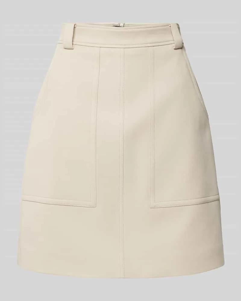 windsor. Minirock mit aufgesetzten Taschen Beige