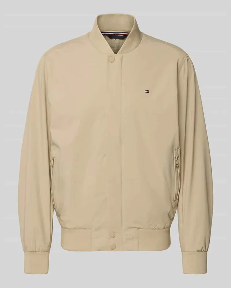 Tommy Hilfiger Regular Fit Blouson mit wasserabweisender Funktion Beige