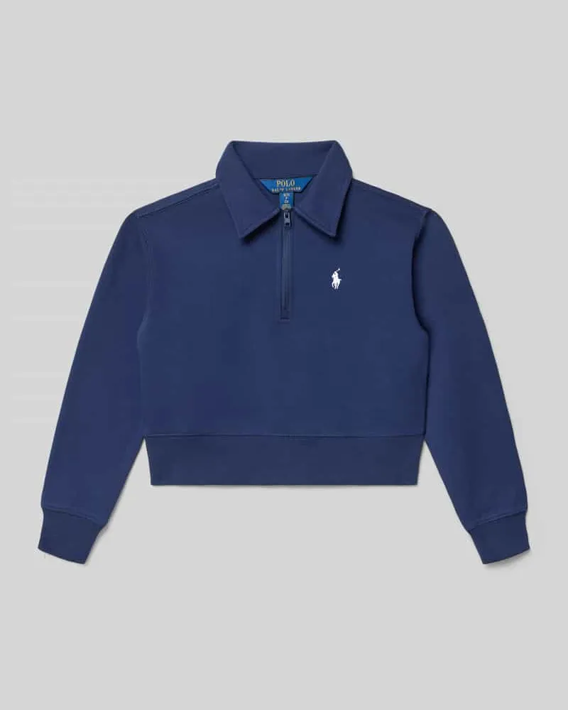 Ralph Lauren Regular Fit Sweatshirt aus Baumwoll-Mix Marine