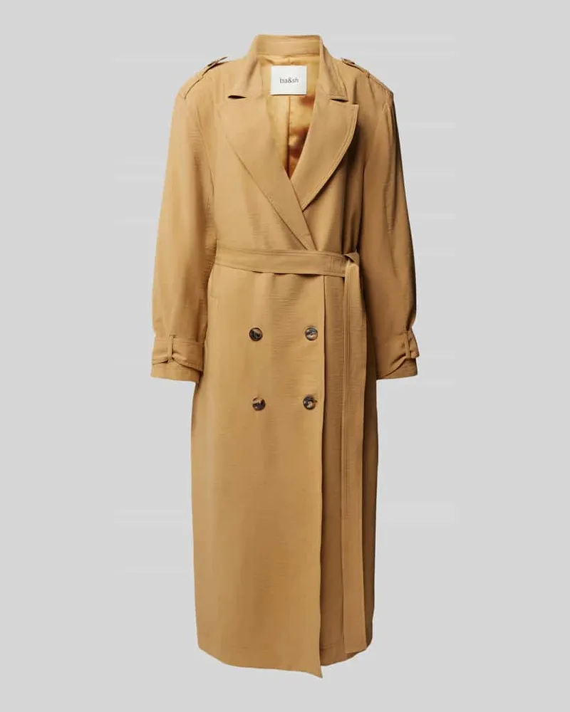 ba&sh Trenchcoat mit Bindegürtel Modell 'NANA Beige